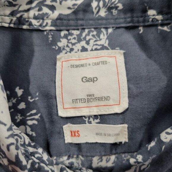 Gap Women's The Fitted Boyfriend Shirt (Size XXS) - Picture 5 of 7